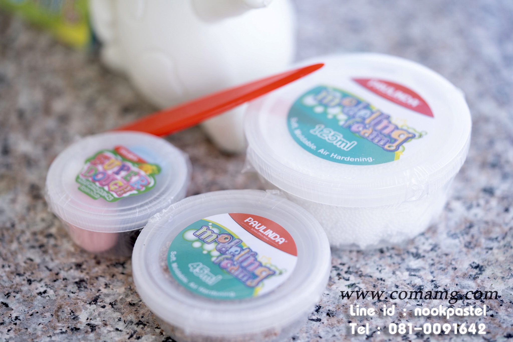 ของเล่นโฟมดินน้ำมัน Mid Series ลายDog and Cat Modeling Art modeling foam (PAVLINDA)