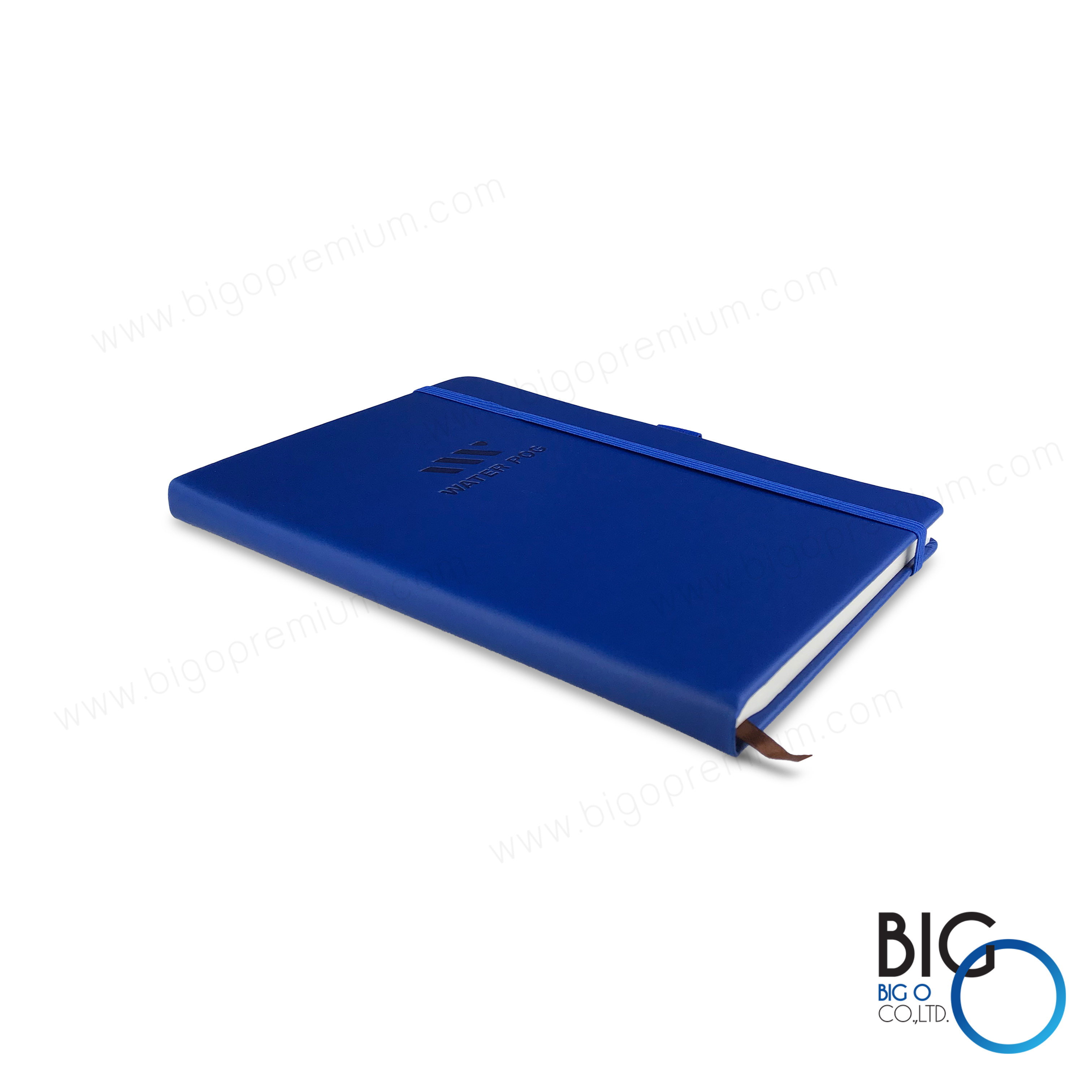 สมุดโน๊ตปกน้ำเงิน Water POG