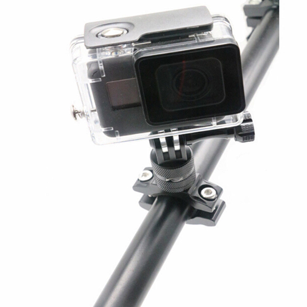 ขาจับแฮนด์อลูมิเนียม หัวหมุนได้ 360 องศา สำหรับกล้อง GOPRO Bicycle Mount Bike Motorcycle Holder