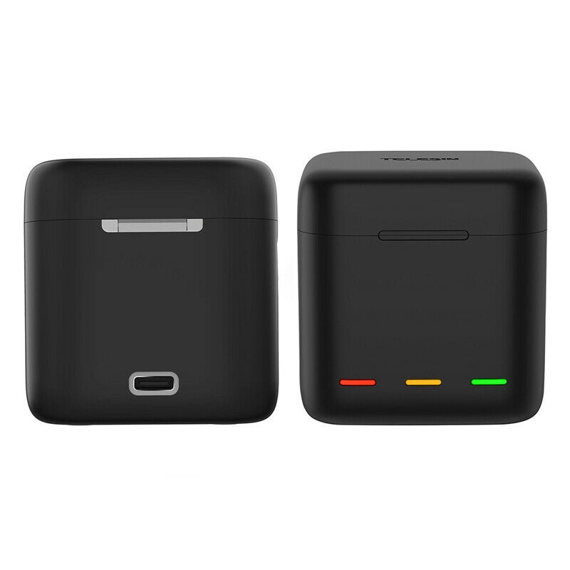 GoPro 11 / 10 / 9 Telesin Charger Box แท่นชาร์จและที่เก็บแบตและเมมโมรี่ในตัว มีไฟแสดงสถานะ