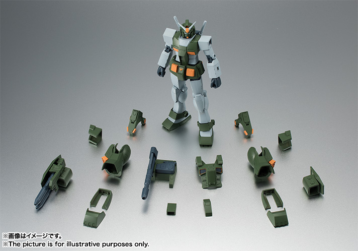 กันดั้ม Bandai Spirits The Robot Spirits <SIDE MS> R-210 FA-78-1 Full Armor Gundam Ver.A.N.I.M.E.