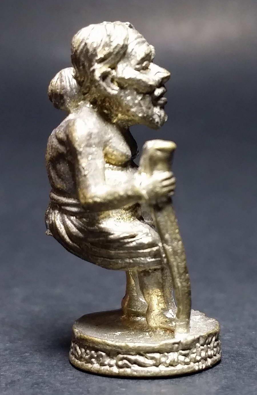 รหัสสินค้า พระกริ่ง พระหล่อ 386 รูปหล่อชูชก เพิ่มพูนทรัพย์ หลวงพ่อจ้อย วัดศรีอุทุมพร จังหวัดนครสวรรค์ สร้างปี 2549 ที่ระลึกอายุครบ 94 ปี