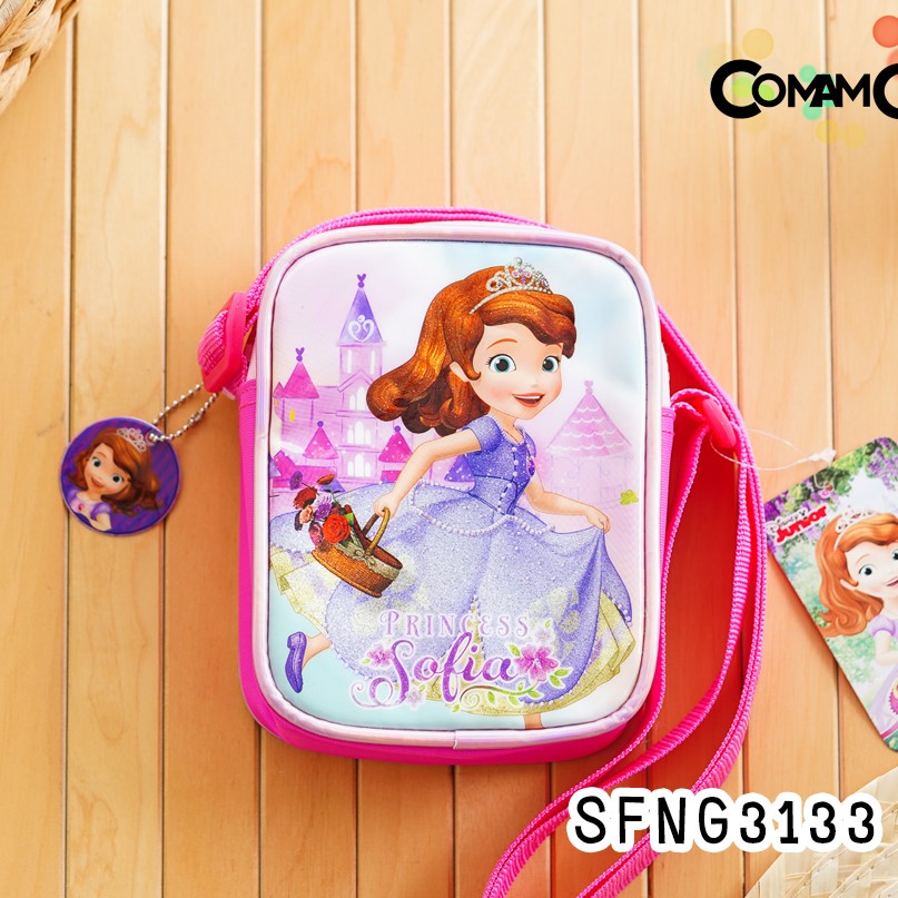 กระเป๋าสะพายข้างเจ้าหญิง กระเป๋าเด็กผู้หญิง ลายลิขสิทธิ์แท้