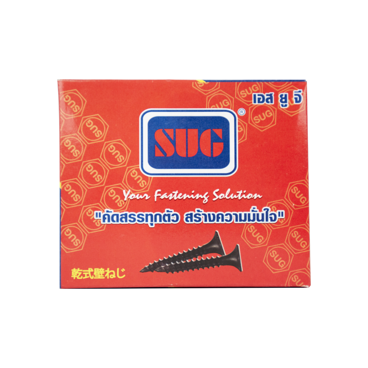 SUG สกรูไดร์วอร์ดำ #6x3/4" (0.6Kg) (500ตัว/กล่อง)