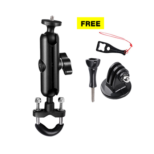 Motorcycle Bracket Mount Holder 2 for Insta 360 One X/Insta360/GoPro Hero 9/ 8/7/6/5/4/3+/Max Action Camera