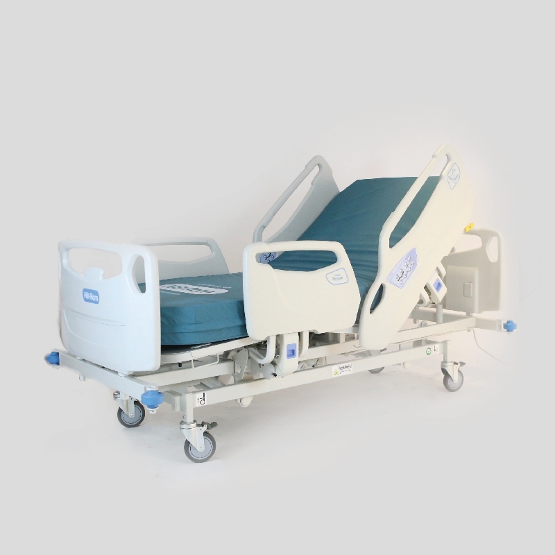 ชุดสุดคุ้ม E เตียงผู้ป่วยปรับระดับไฟฟ้า 5 ฟังก์ชั่น Hill-Rom รุ่น Centuris Type C แบบราวกั้นปีกนกยาว + ฟูก Hill-Rom NP50 แบรนด์จากประเทศสหรัฐอเมริกา + แถมพิเศษ หมอน + ผ้าปูที่นอน + ผ้ายาง + เก้าอี้นั่งอาบน้ำ + ไม้เท้า รับประกัน 1 ปี (รุ่นขายดี)