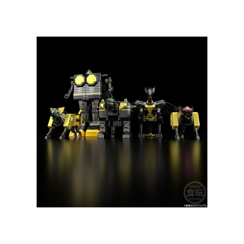 < Preorder ปิดวันที่ 7/10/2024 > 🔔เปิดรับPreorder มัดจำ 100 บาท SMP [SHOKUGAN MODELING PROJECT] SEIJŪ GATTAI GINGAIŌ BLACK VERSION W/O CANDY