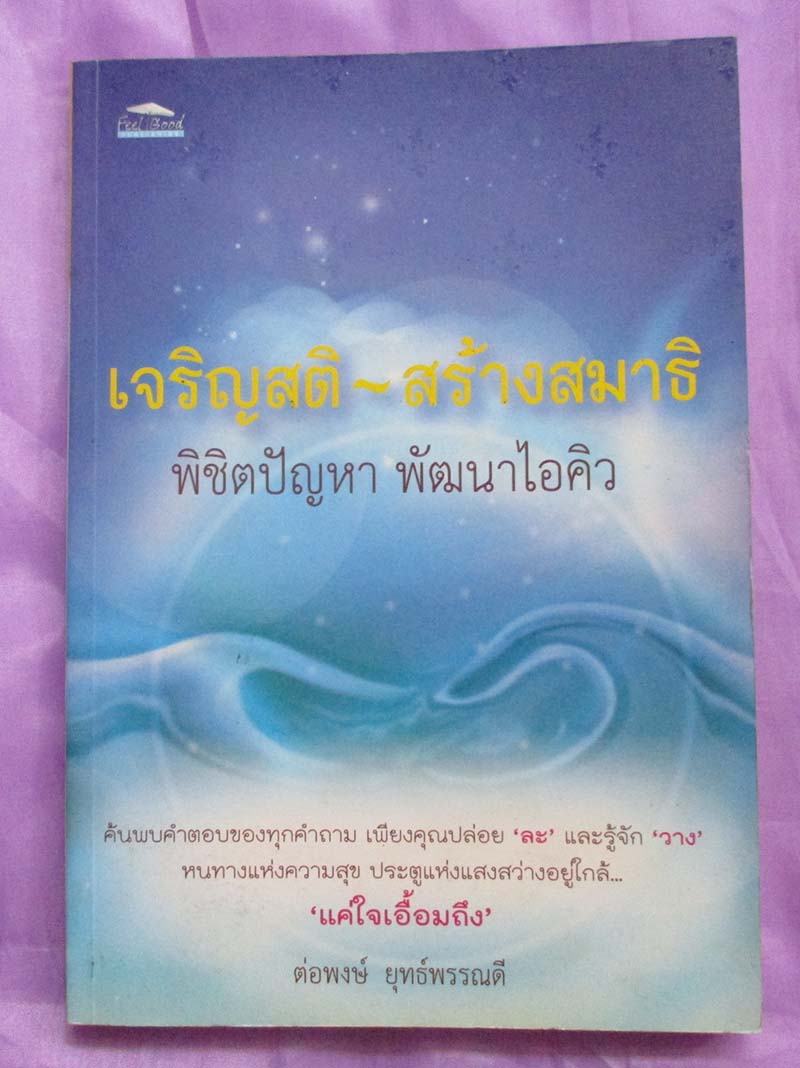 หนังสือเจริญสติสร้างสมาธิพิชิตปัญหาพัฒนาไอคิว
