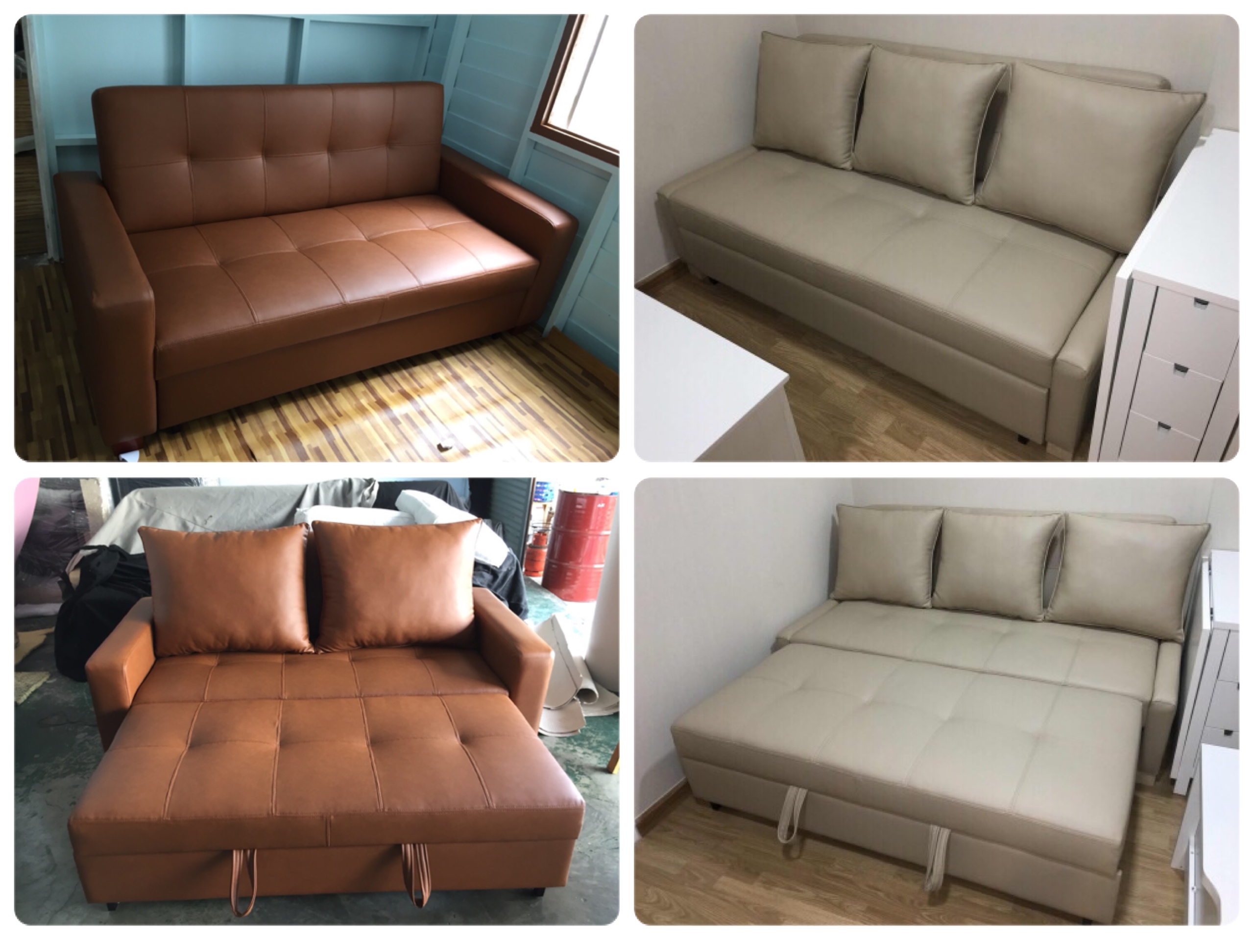 โซฟาเบด Harper 190 cm