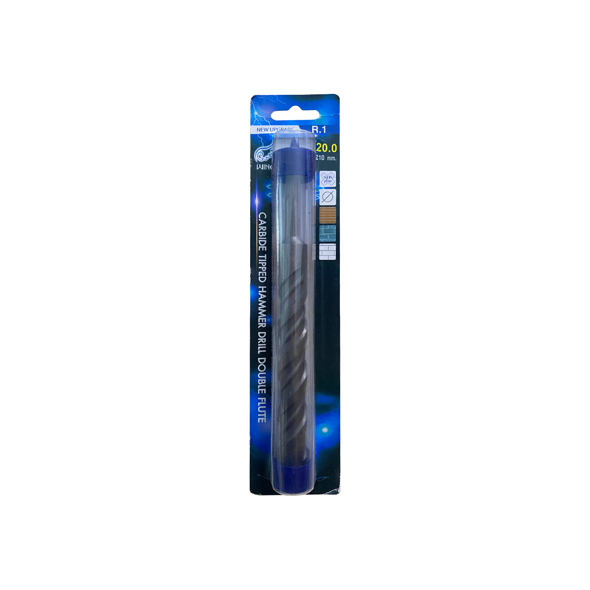 WING ดอกเจาะปูนโรตารี่ R.1#20*210mm.