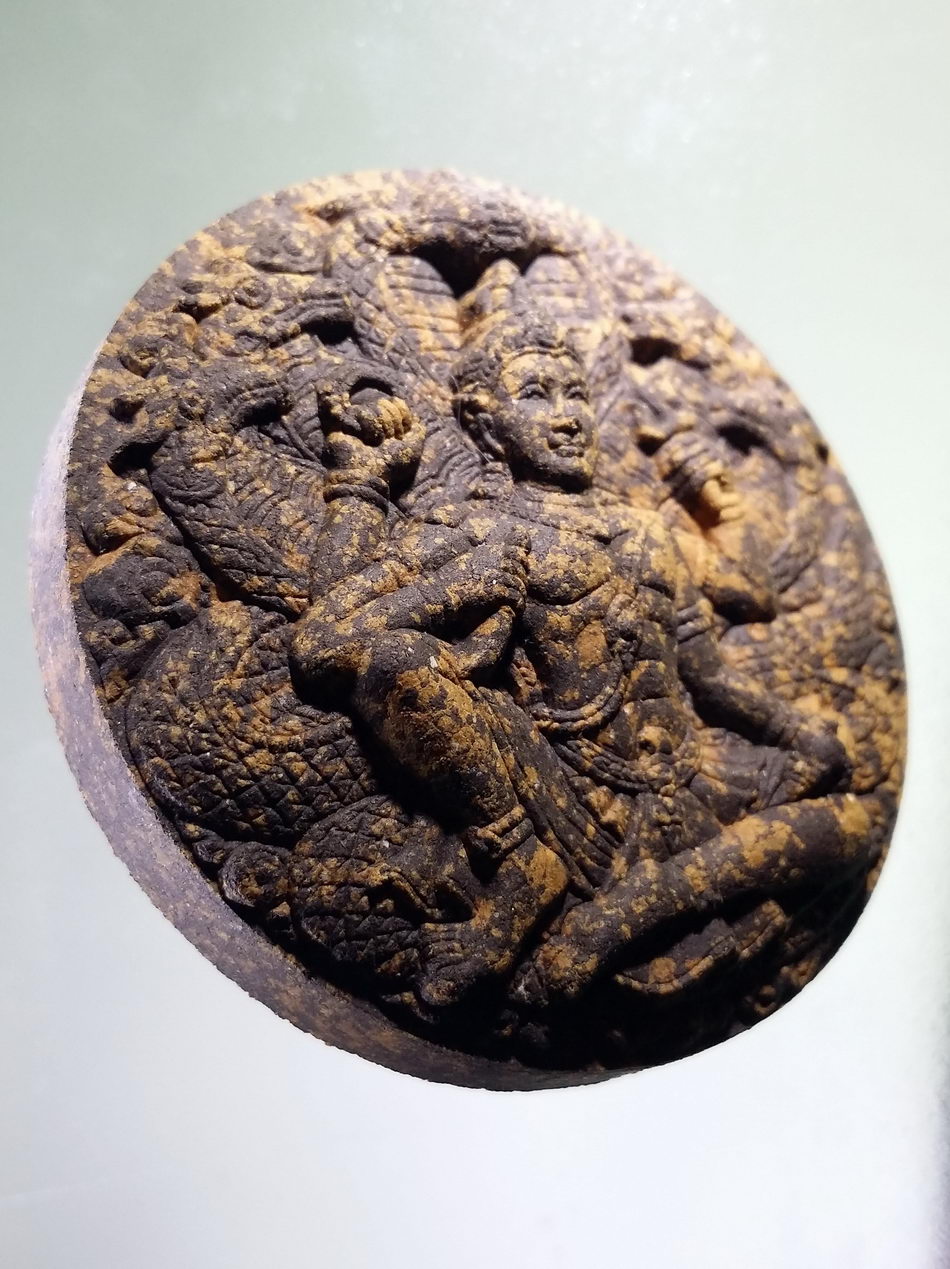 รหัสสินค้า จตุคามรามเทพ 978 พระเทวราชโพธิสัตว์ จตุคามรามเทพ รุ่น สิริมงคล เนื้อว่านก้นครก ฝังแร่มวลสาร สร้างปี 2549