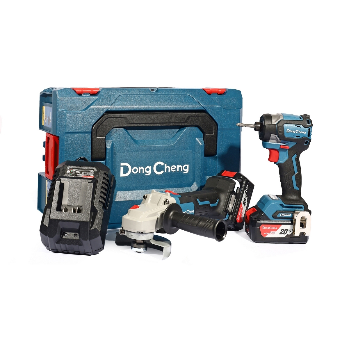 DONGCHENG ชุดเครื่องมือไร้สาย 20V [DC-DCKIT27-EK]
