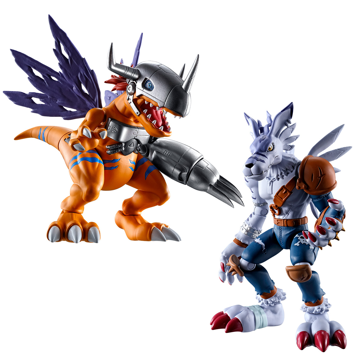 <Preorderภึง6/7/2021>เปิดรับPreorder มัดจำ200 บาท SHODO DIGIMON METALGREYMON & WARGARURUMON W/O GUM