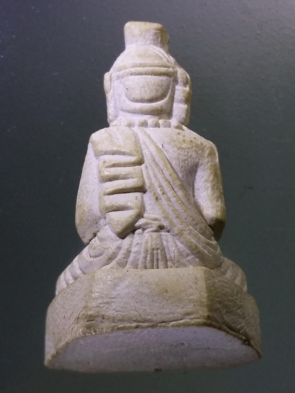 Antig Pim 349 รูปหล่อลอยองค์เนื้อผง พระฤาษี บรมครู ไม่ทราบที่