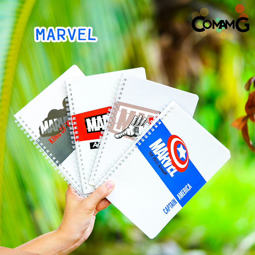 สมุดสันห่วง สมุดโน๊ตริมลวด สมุดบันทึกลายการ์ตูนขนาดA5 ลิขสิทธิ์แท้ พร้อมส่ง