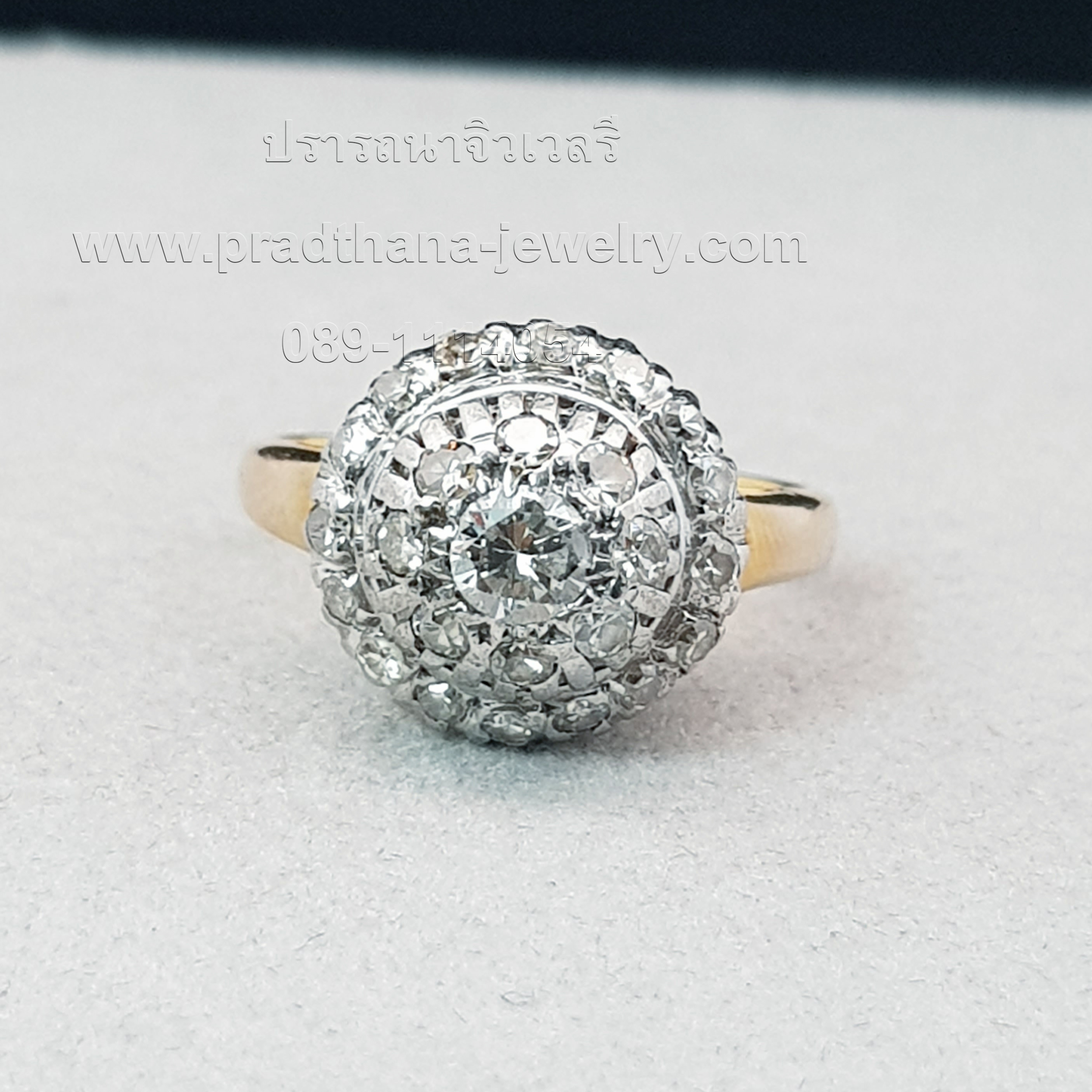 แหวนโบราณบัวคว่ำ **ขายแล้ว**