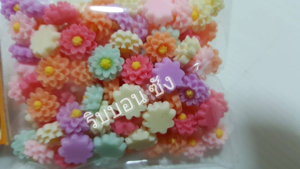 ดอกไม้ตกแต่ง ดอกไม้จิ๋ว ดอกไม้พลาสติก ดอกไม้เรซิ่น