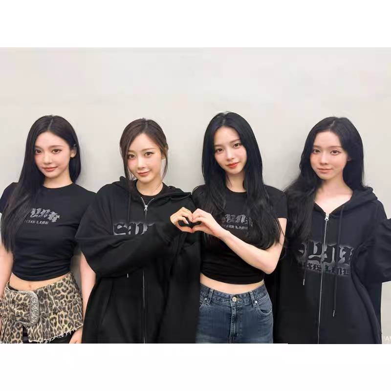 เสื้อยืดแฟนเมด aespa : LIVE TOUR SYNK - aeXIS LINE