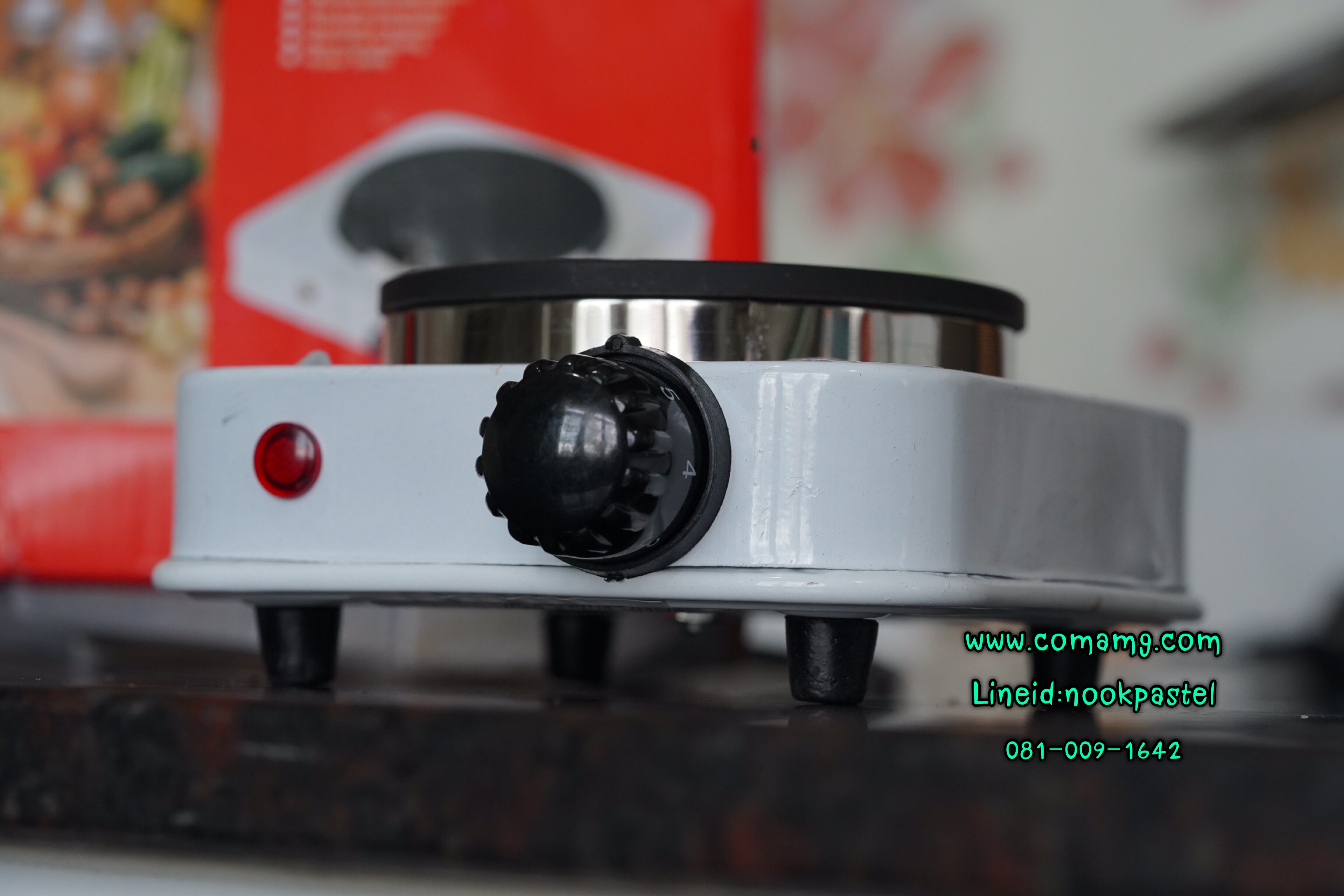 เตาไฟฟ้าอเนกประสงค์ขนาดเล็กสำหรับ ต้มกาแฟ อุ่นอาหาร เตาขนาดพกพา ใช้กับ moka pot