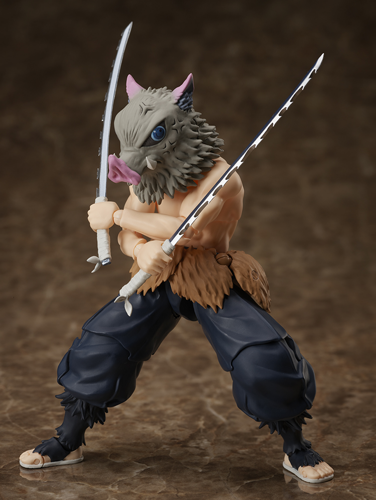 <Preorderถึง12/6/2021>เปิดรับPreorder มัดจำ 600 บาท (BUZZmod) Inosuke Hashibira 1/12 scale action figure