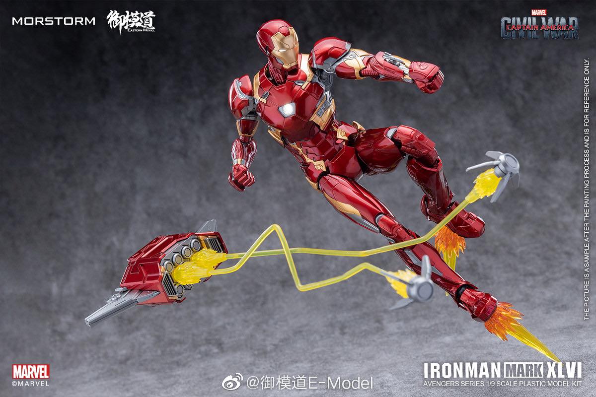 <Preorderปิดรับที่ 10คิวครับ >เปิดรับPreorder มัดจำ 800บาท 1/9 Ironman MK 46 Deluxe Ver. ( สีพิเศษ )