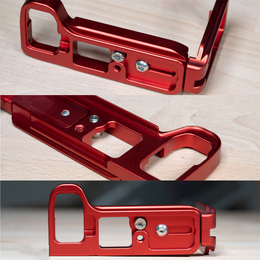 L-Plate Sony A7III / A7RIII / A9 รุ่นรางด้านข้างสไลด์ Camera Grip เพิ่มความกระชับในการจับถือ