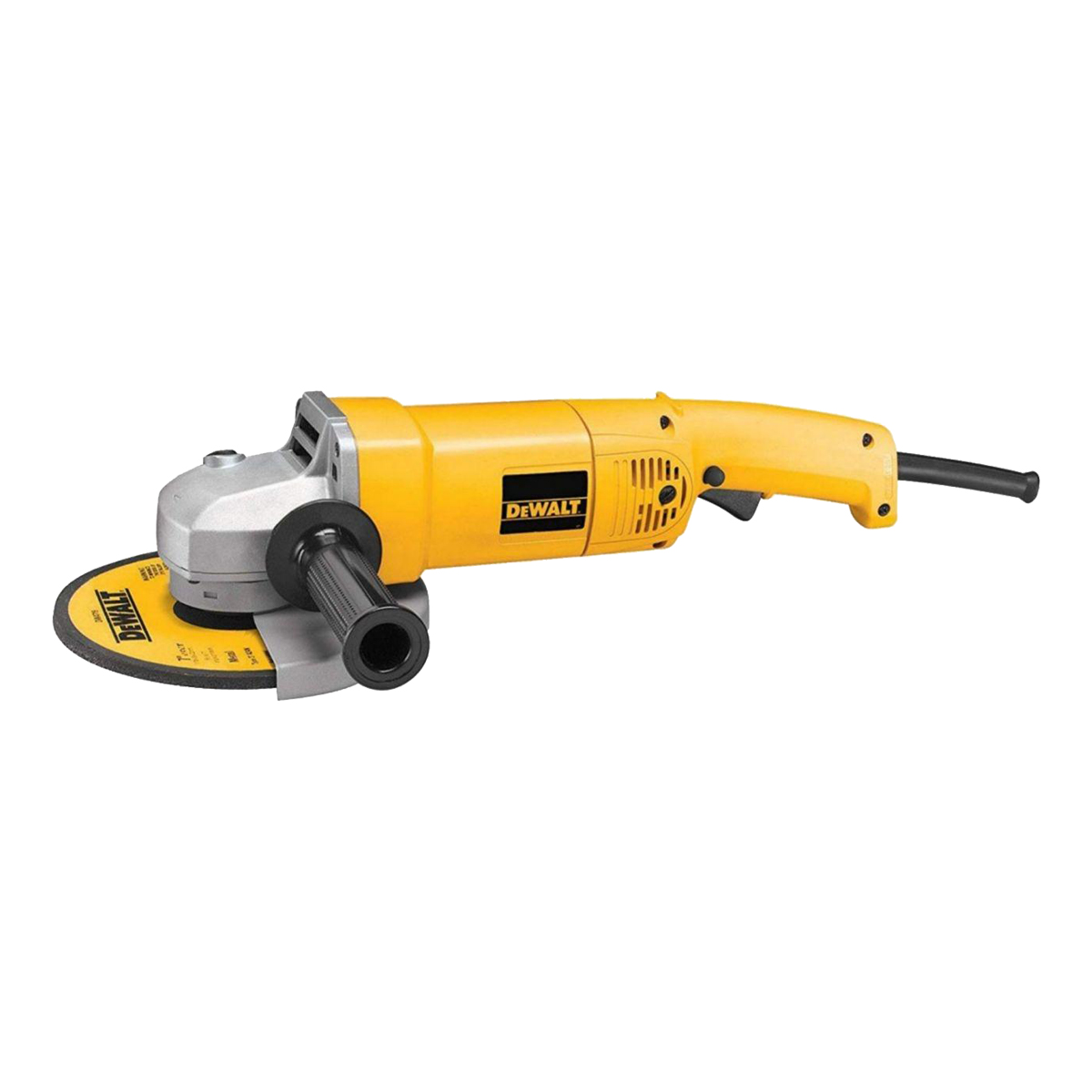 DEWALT เครื่องเจียร์ 7" 1800W 8000รอบ/นาที มีด้ามจับ [DW840]