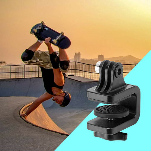 Telesin GoPro Surfskate Skateboard Stand Mount Holder Clip สำหรับ GoPro, Action Camera ล็อคแน่น ติดตั้งง่าย ได้มุมมองใหม
