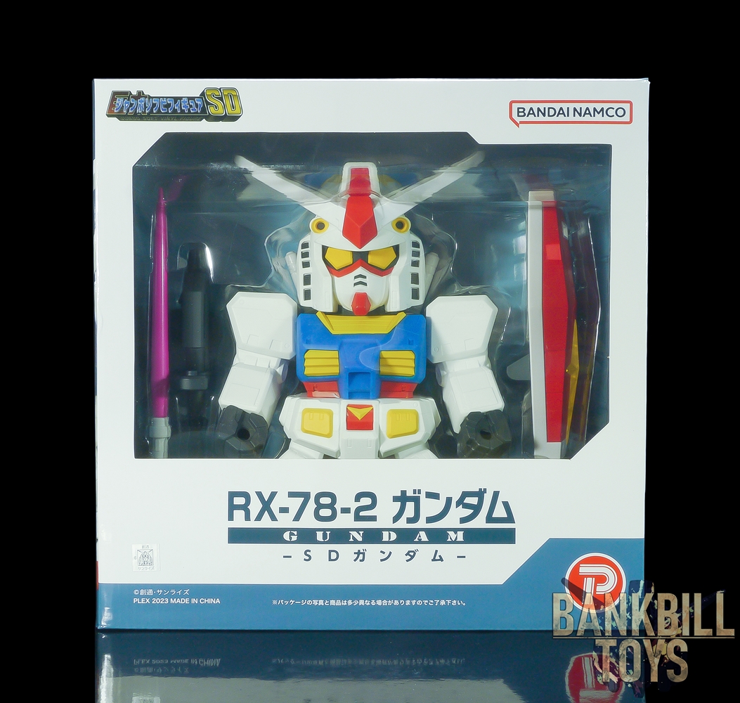 กันดั้ม Plex Jumbo Soft Vinyl Figure SD RX-78-2 Gundam -SD Gundam-