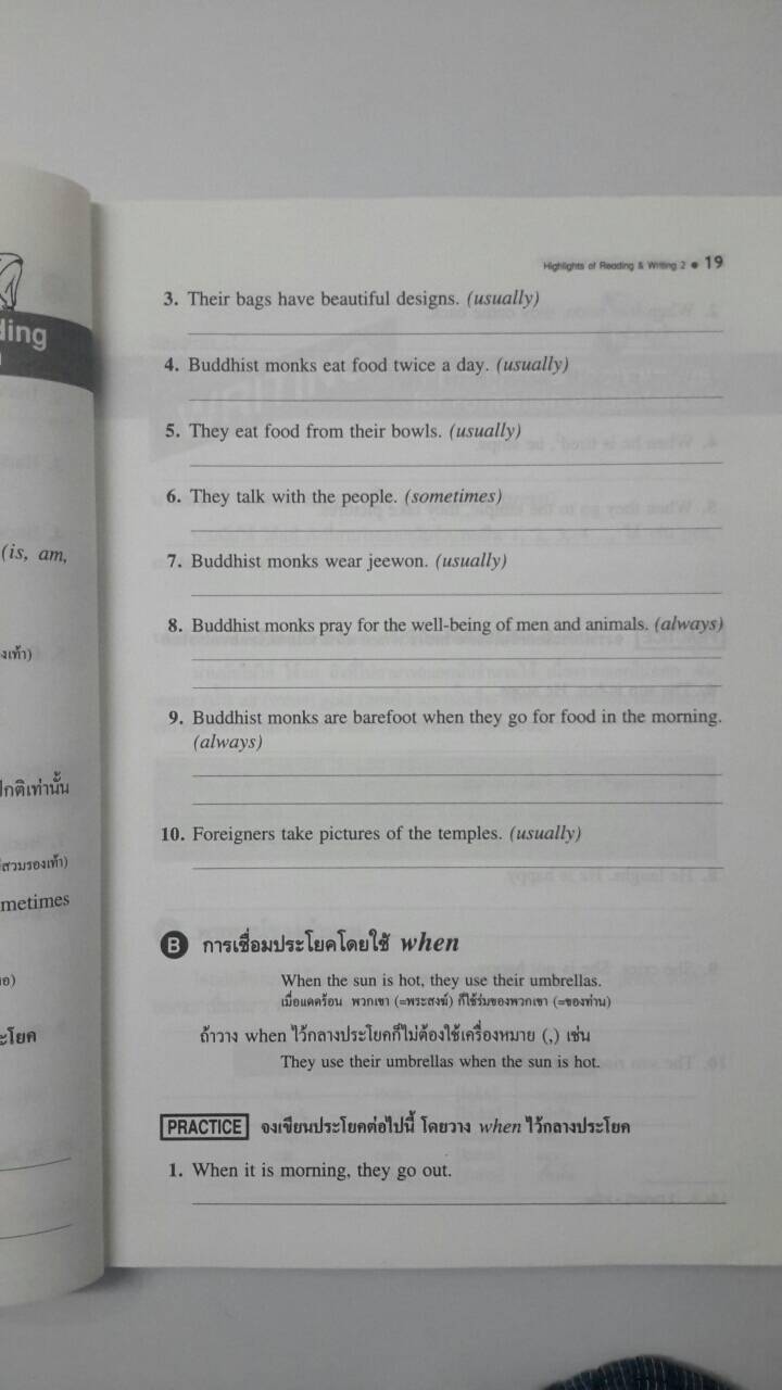 หนังสือ Highlights of Reading and Writing 2 (ภาษาอังกฤษการอ่านและการเขียน อ 022ก)โดยเลิศ เกษรคำ และสวัสดิ์ สุวรรณอักษร สนพ.วพ