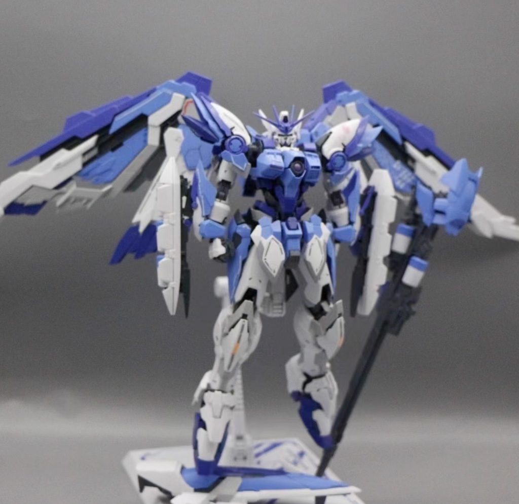 [MJH] 1/100 HiRM Wing EW (BLUE RECOLOR)