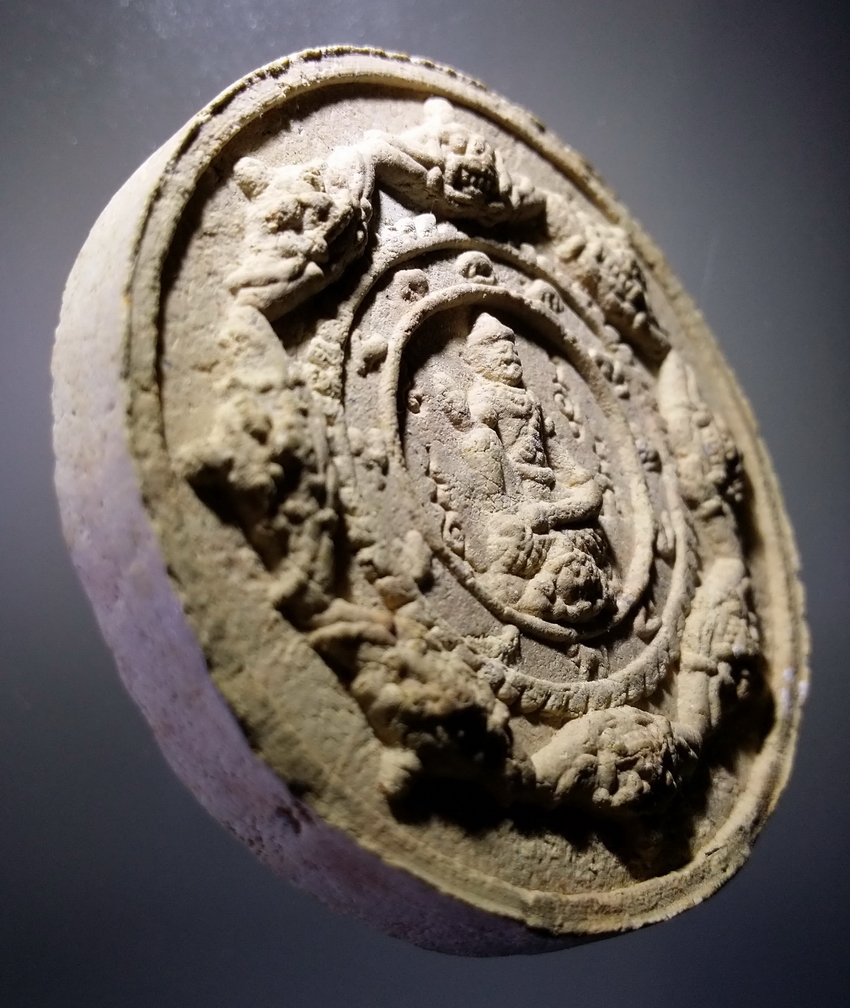 รหัสสินค้า จตุคามรามเทพ 146 พระเทวราชโพธิสัตว์จตุคามรามเทพ หลังสมเด็จพระนเรศวรมหาราช เนื้อผงว่าน ไม่ทราบรุ่น กล่องหาย