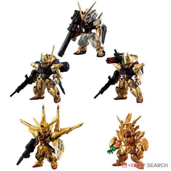 เปิดรับPreorder มัดจำ 250 บาท FW GUNDAM CONVERGE GOLD EDITION W/O GUM โมเดลสำเร็จ แบบ8กล่อง(ได้ครบ 5แบบ +3ตัวซ้ำ)