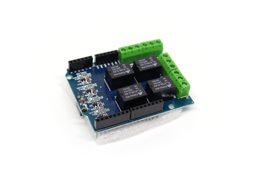 Arduino Relay Shield 4 Channel รีเลย์ 4 ช่อง