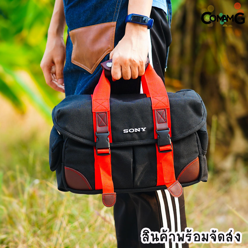 กระเป๋ากล้องดิจิตอล Camera Bag กระเป๋ากล้องmirrorless ผ้าแคนวาส