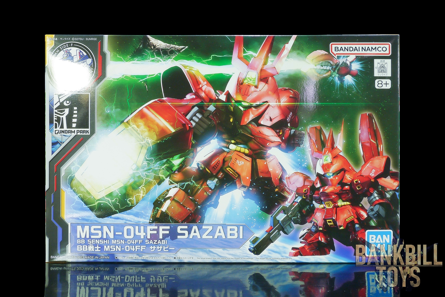 กันดั้ม Bandai Spirits Gunpla Gundam Side-F Fukuoka & Premium Bandai Hobby Online Shop Limited SD Gundam BB Senshi MSN-04FF Sazabi