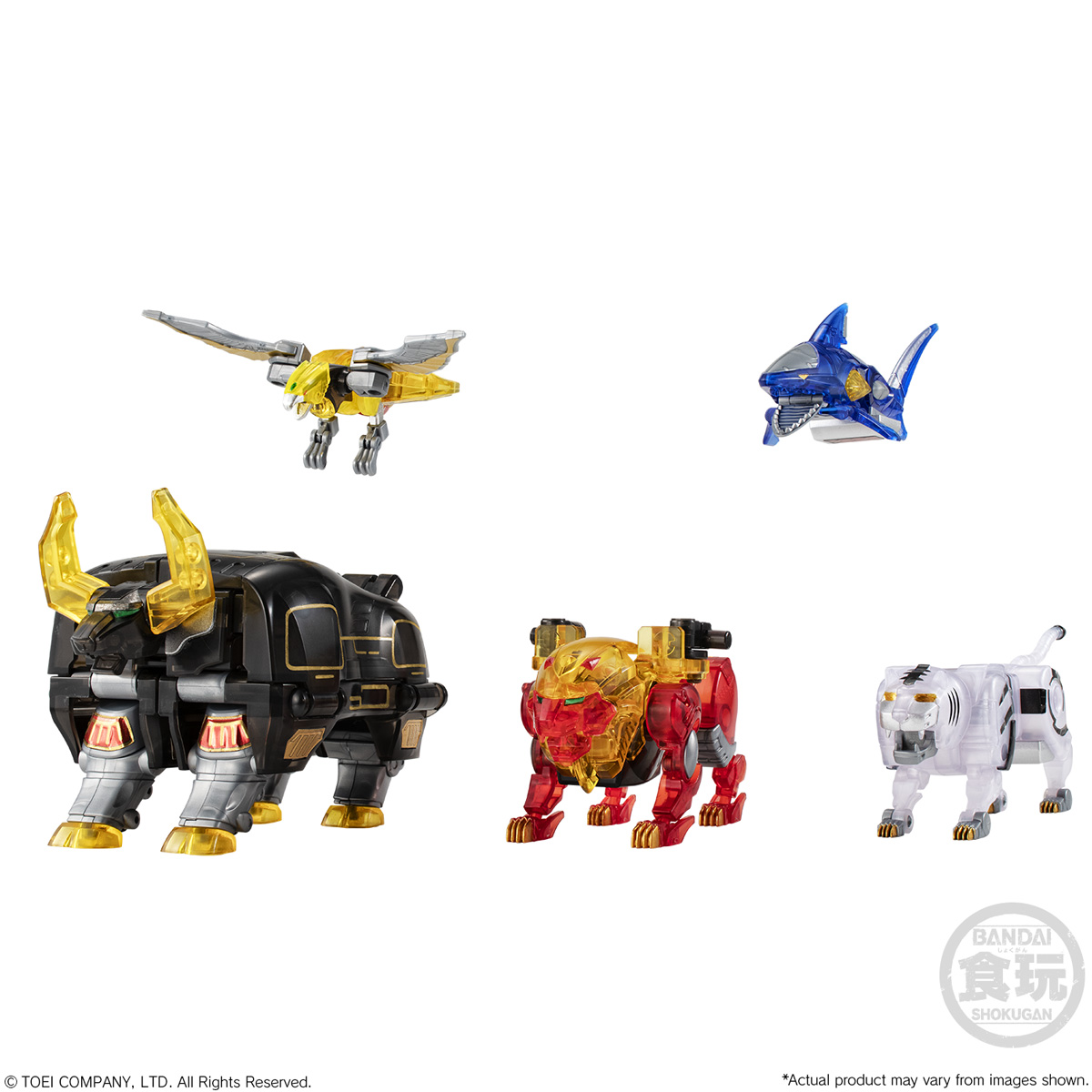 < Preorder ปิดวันที่ 18/3/2025 > 🔔เปิดรับPreorder มัดจำ 100 บาท SMP [SHOKUGAN MODELING PROJECT] HYAKUJU SENTAI GAORANGER GAOKING CLEAR VER.W/O CANDY