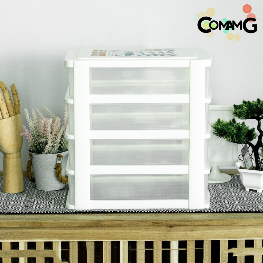 กล่องลิ้นชัก 4ชั้น 💥Keyway CK-584💥