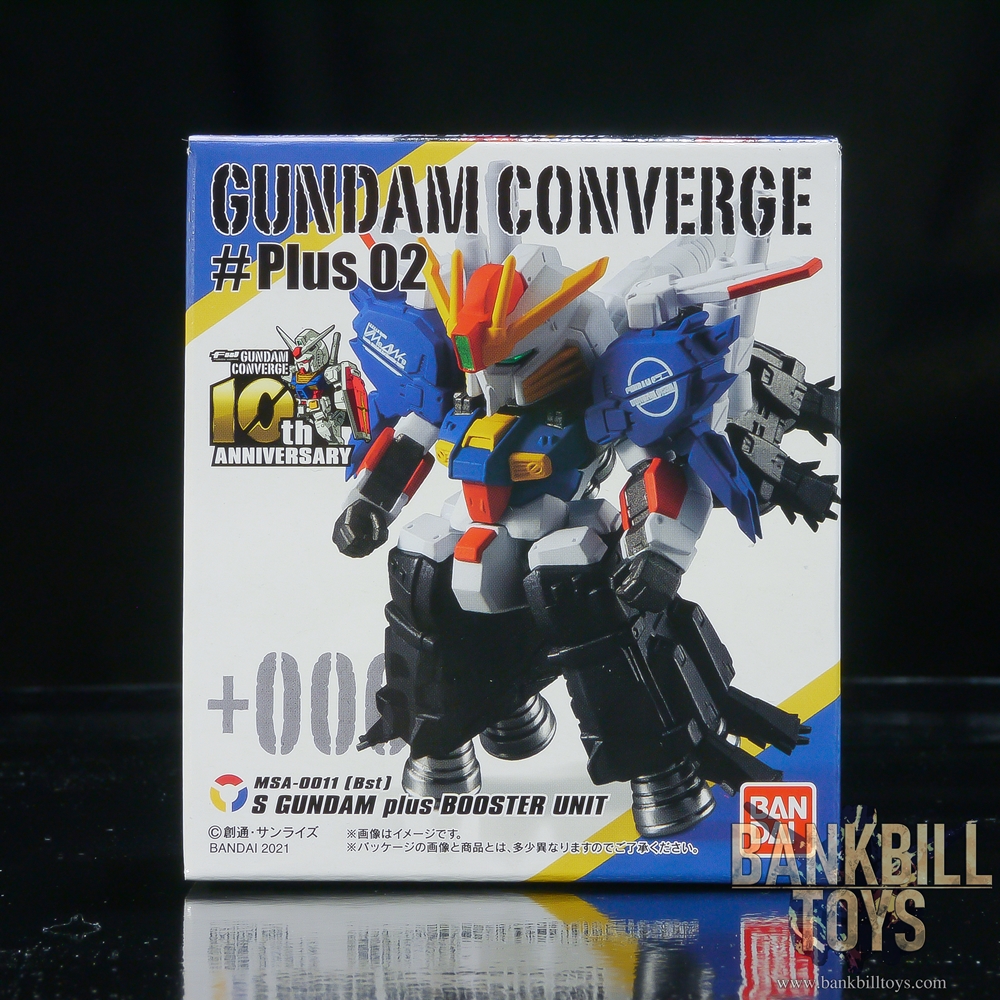 กันดั้ม Bandai Candy Toy FW Gundam Converge #Plus02 No.+006 MSA-0011[Bst] S Gundam Booster Unit Type