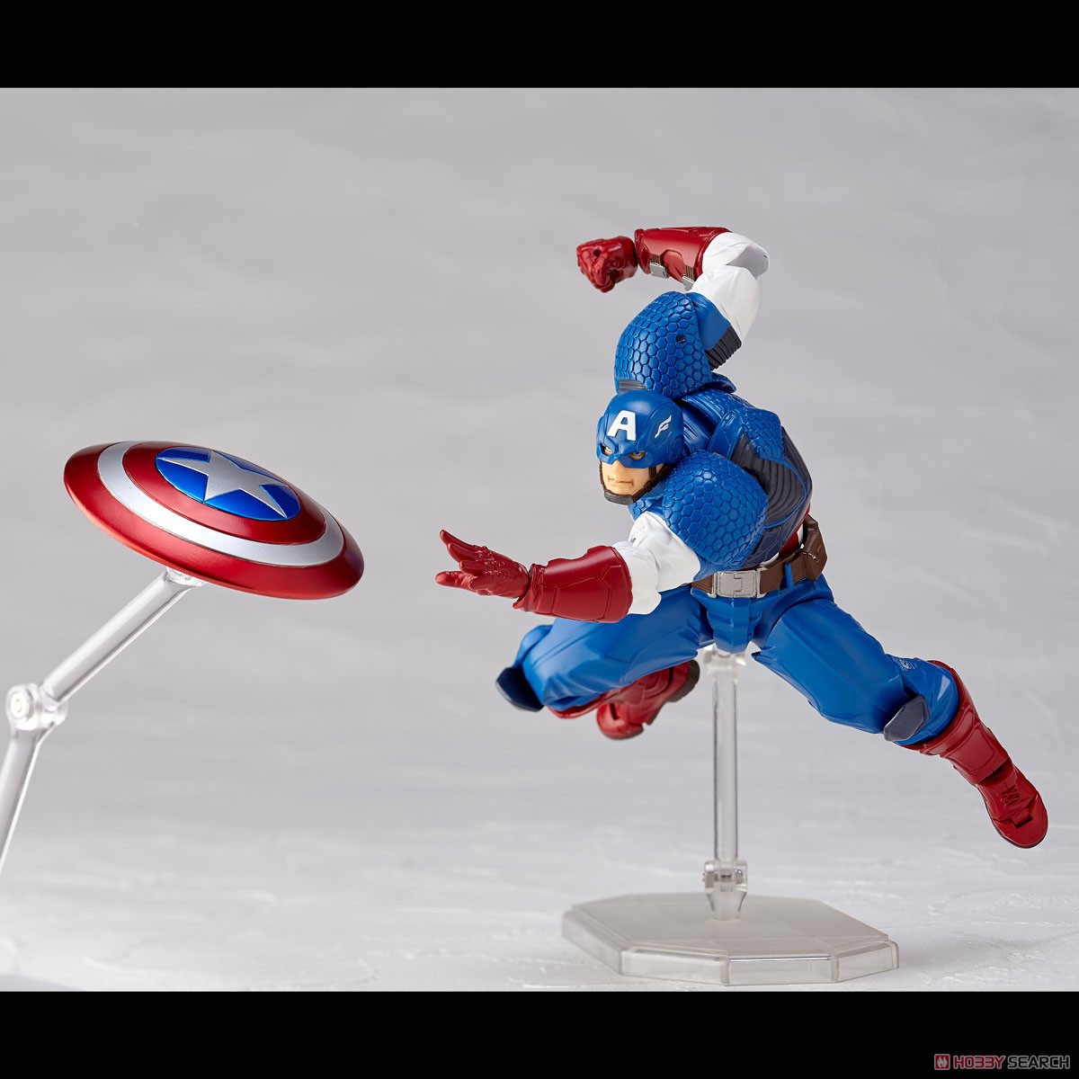<preorder ปิดรับพรีวันที่ 29/9/2022> เปิดรับPreorder มัดจำ 500 บาท Figure Complex Amazing Yamaguchi No.007 [Captain America] (Completed)