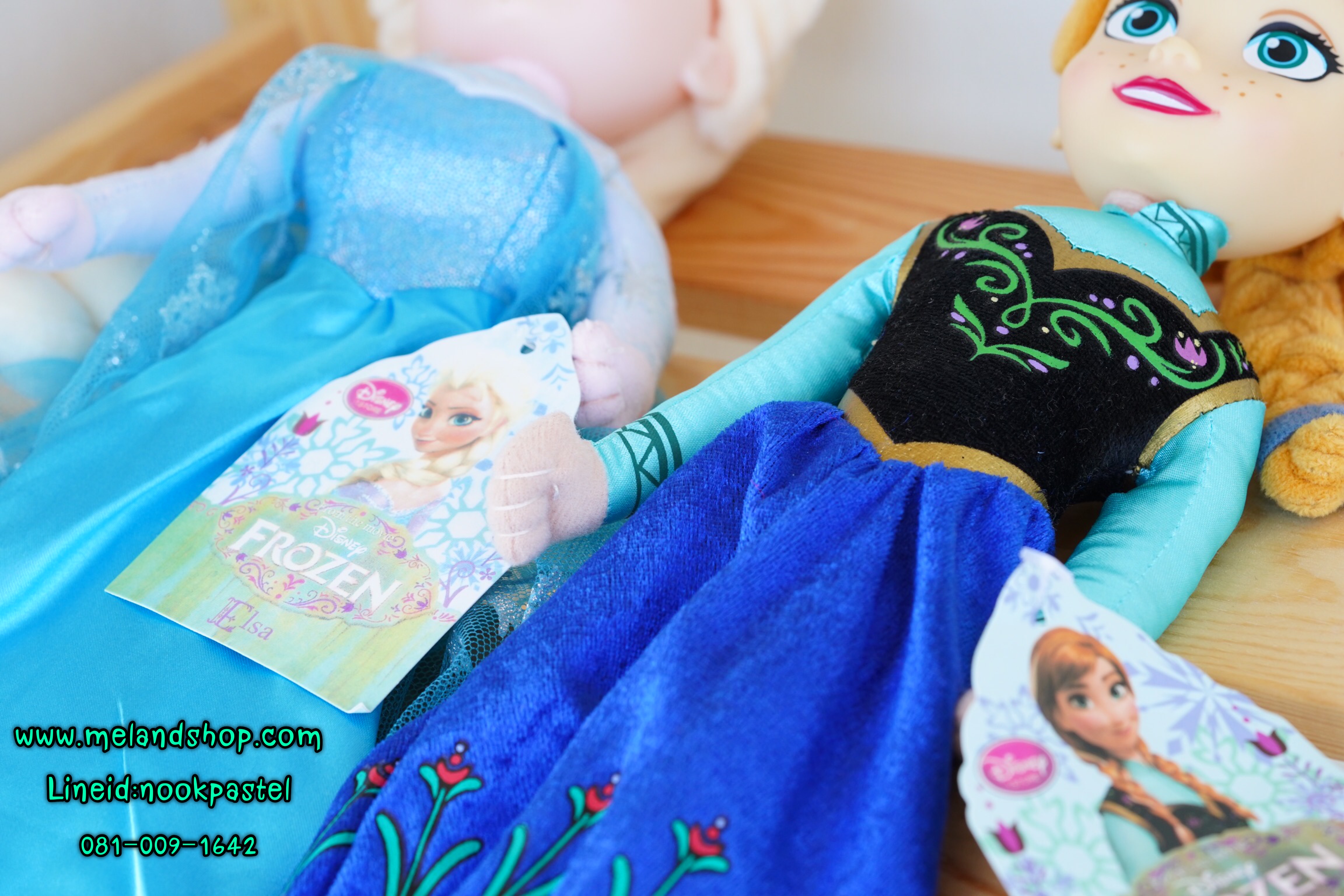 ตุ๊กตาเอลซ่าอันนา(Forzen) รุ่นหัวแข็ง