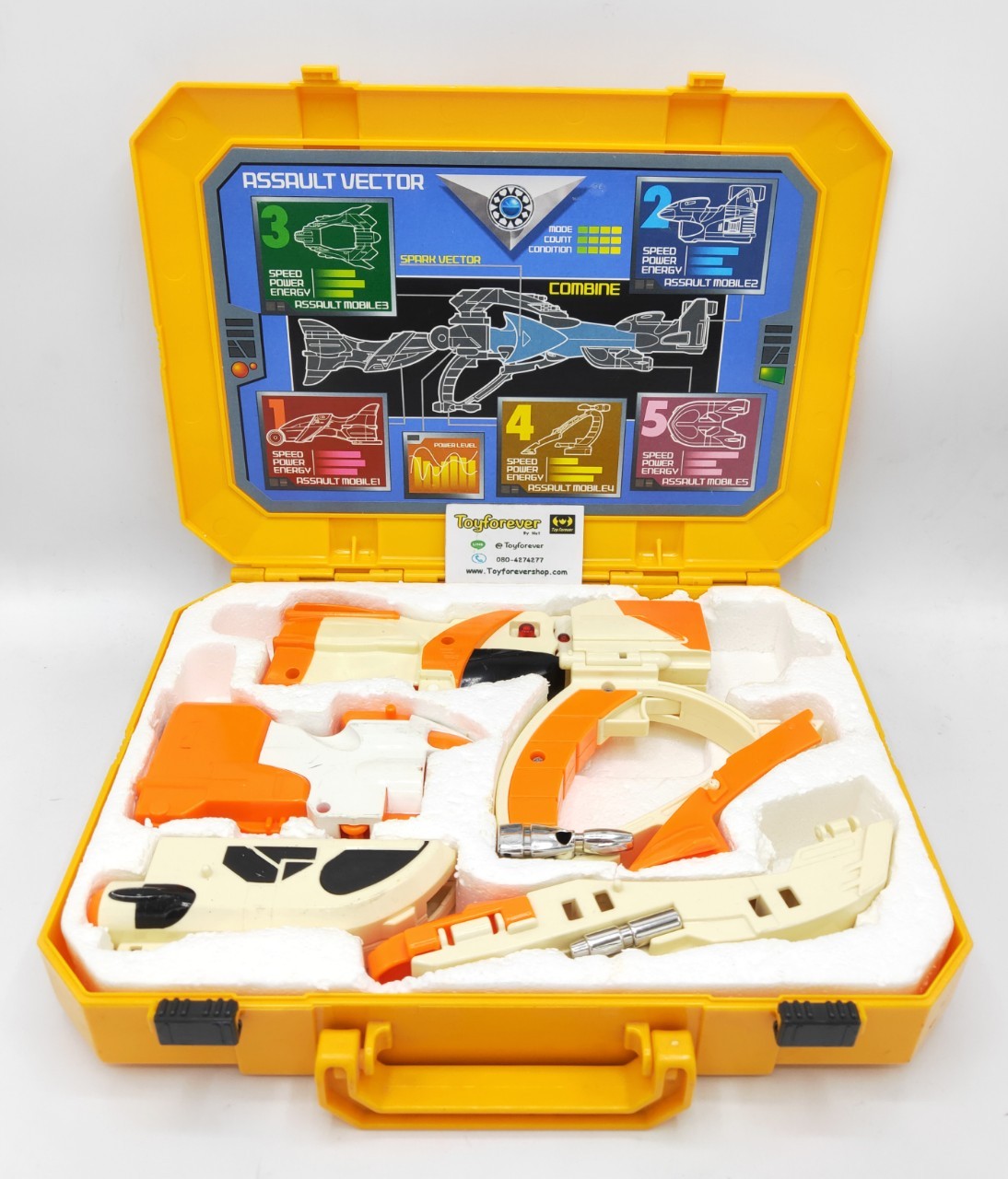 หายาก ชุดอาวุธไทม์เรนเจอร์ Dx Timerranger Assault Mobile - Vector