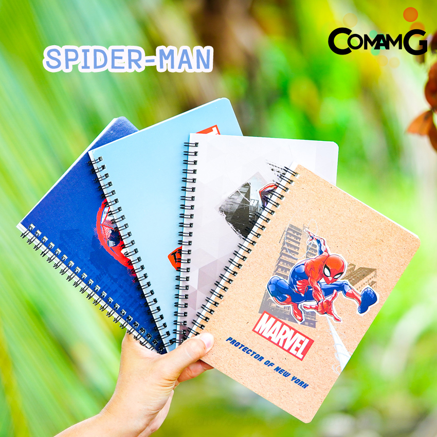 สมุดสันห่วง สมุดโน๊ตริมลวด สมุดบันทึกลายการ์ตูนขนาดA5 ลิขสิทธิ์แท้ พร้อมส่ง