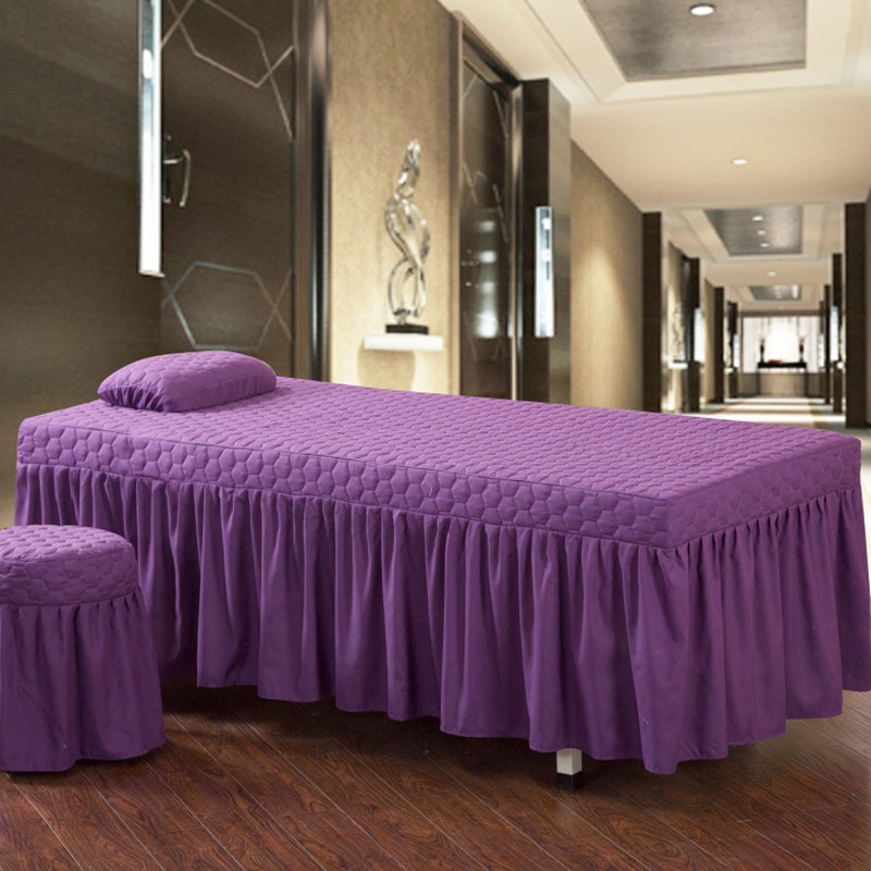 ผ้าปูเตียงสปา เตียงนวดตัว (ไม่มีผ้าห่ม)