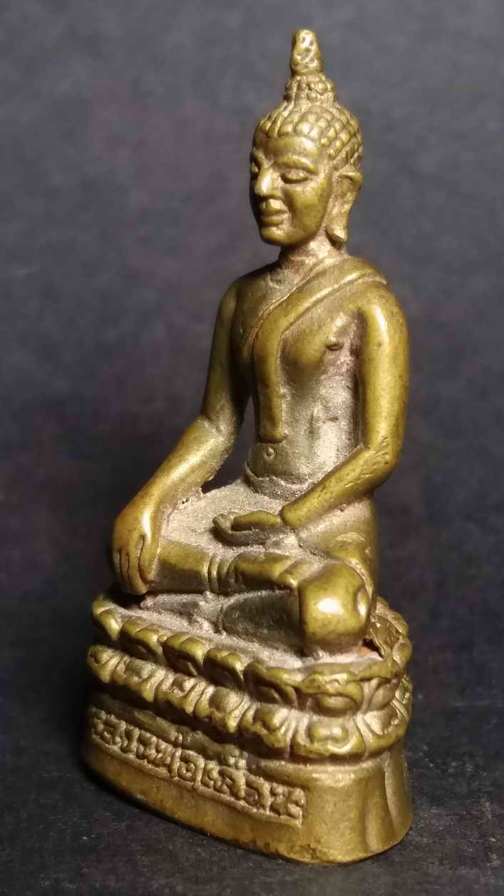 รหัสสินค้า พระกริ่ง พระหล่อ 045 รูปหล่อพระพุทธหลวงพ่อเลื่อน วัดสุวรรณประดิษฐ์ จังหวัดพิษณุโลก หล่อตัน