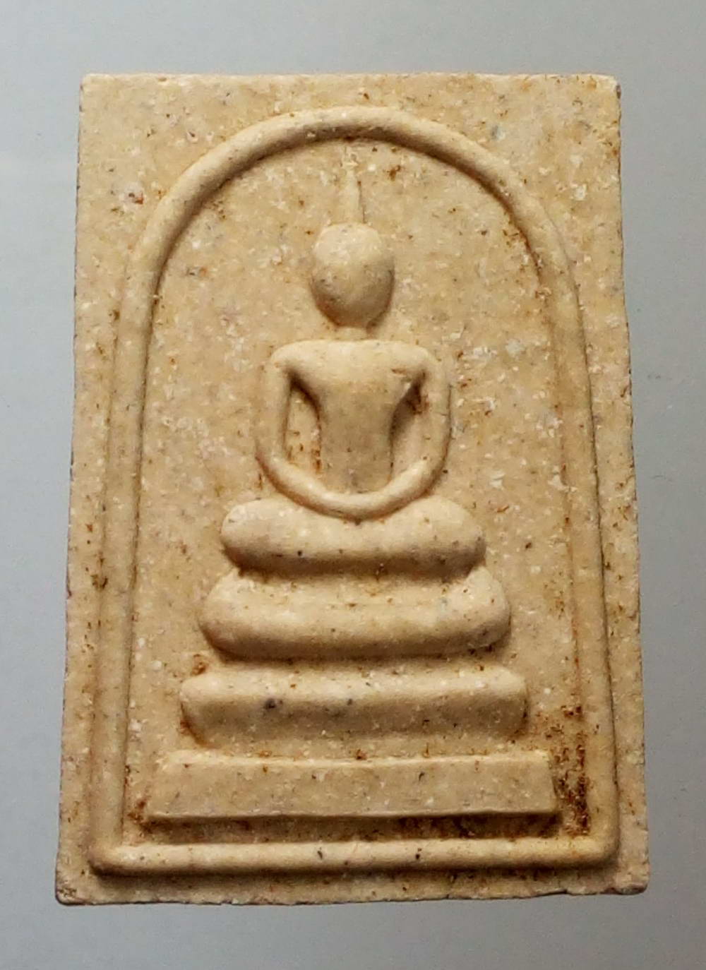 รหัสสินค้า พระสมเด็จ วัดต่างๆ 435 พระสมเด็จเนื้อผงหลังยันต์พุฒซ้อน วัดลำเหย จังหวัดนครปฐม