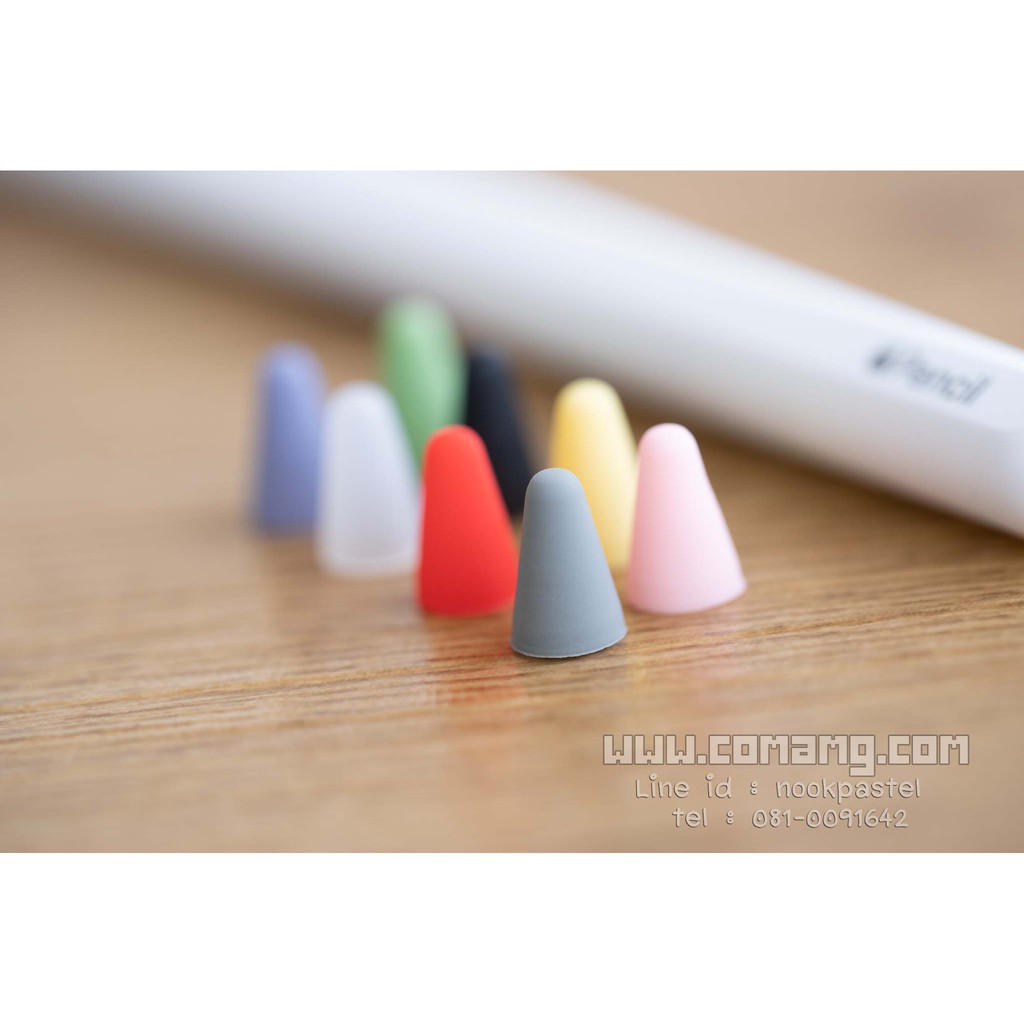 ซิลีโคหัวปากกา Apple Pencil รุ่น 1 2 ถนอมหัวปากกา จุกซิลิโคน