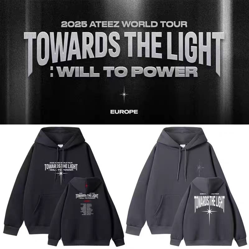 เสื้อกันหนาว ATEEZ : 2025 World Tour 'TOWARD THE LIGHT : WILL TO POWER'