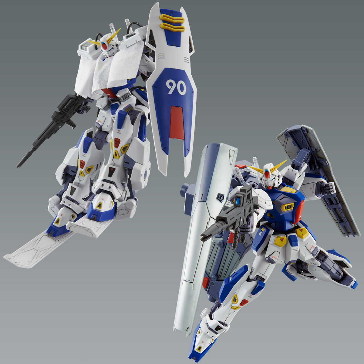 Preorder ปิดรับพรีที่ 7 คิว มีมัดจำ 400 บาท P-bandai MG 1/100 Mission Pack C-Type & T-Type for Gundam F90