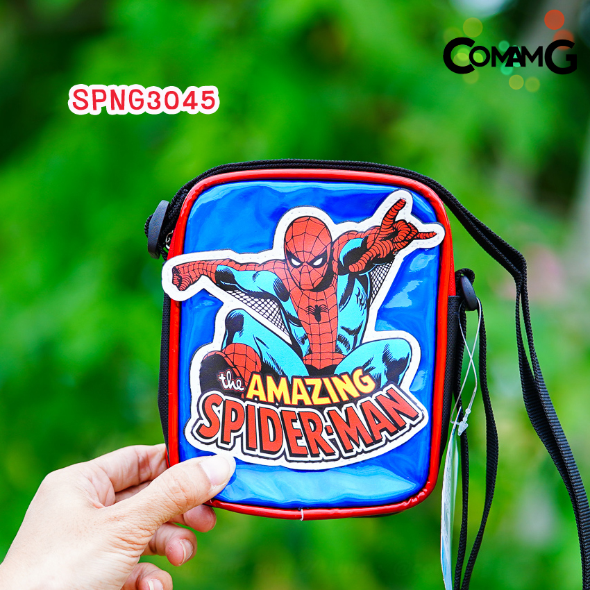 กระเป๋าเด็ก กระเป๋าสะพายข้างเด็กผู้ชายทรงสี่เหลี่ยมผืนผ้า ลิขสิทธิ์แท้